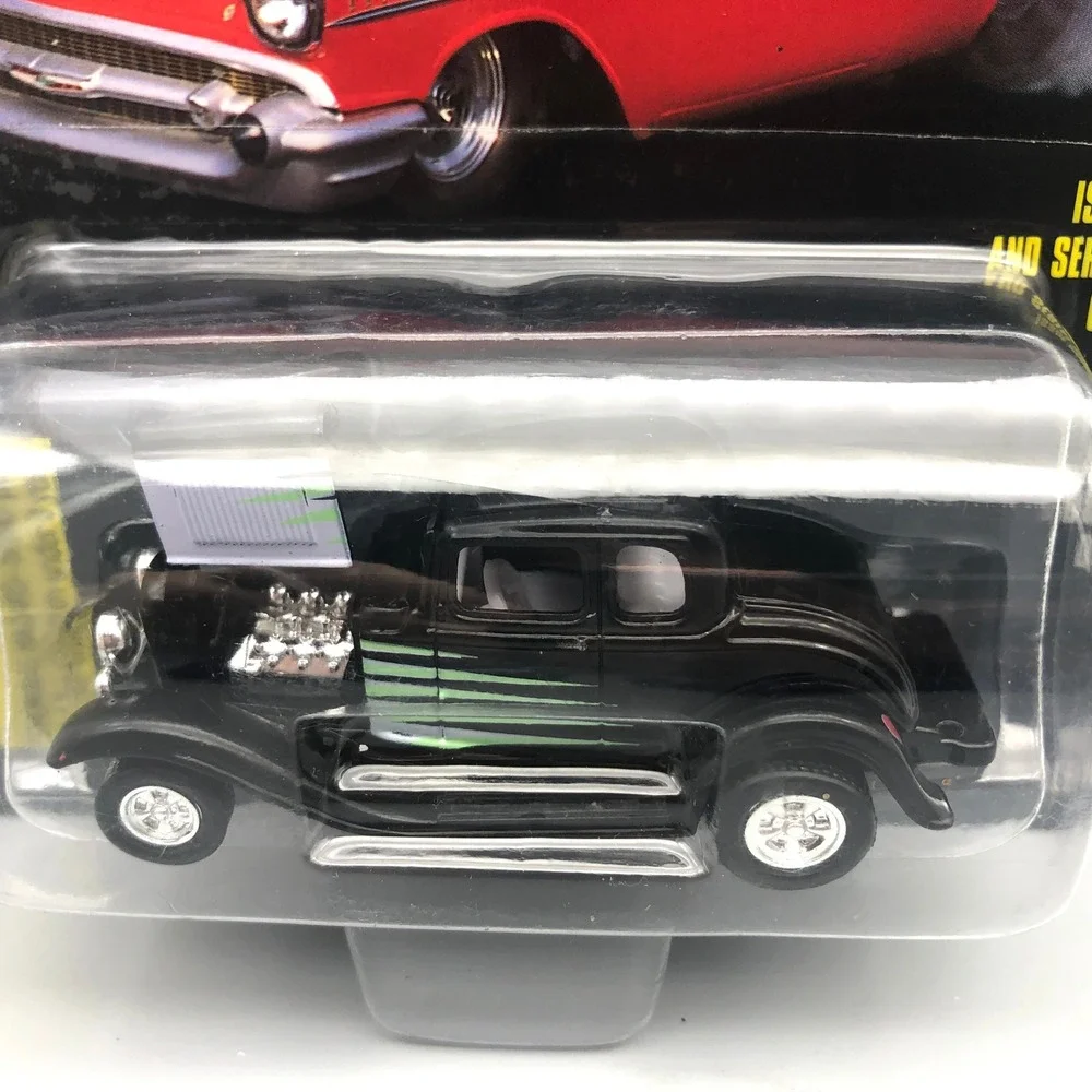Racing Champions Hot Rod 1932 Ford Coupe Black 1/54 Scale Diecast Drag‎ Racing